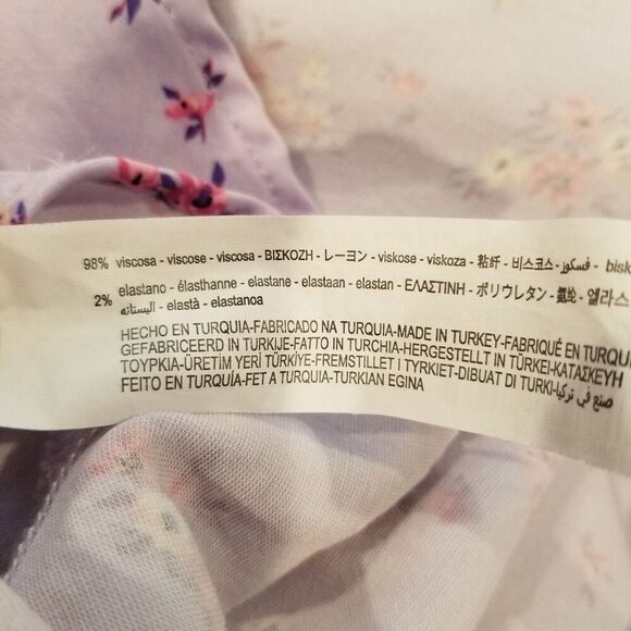 Zara Lavender Floral Midi Dress - Picture 10 of 10